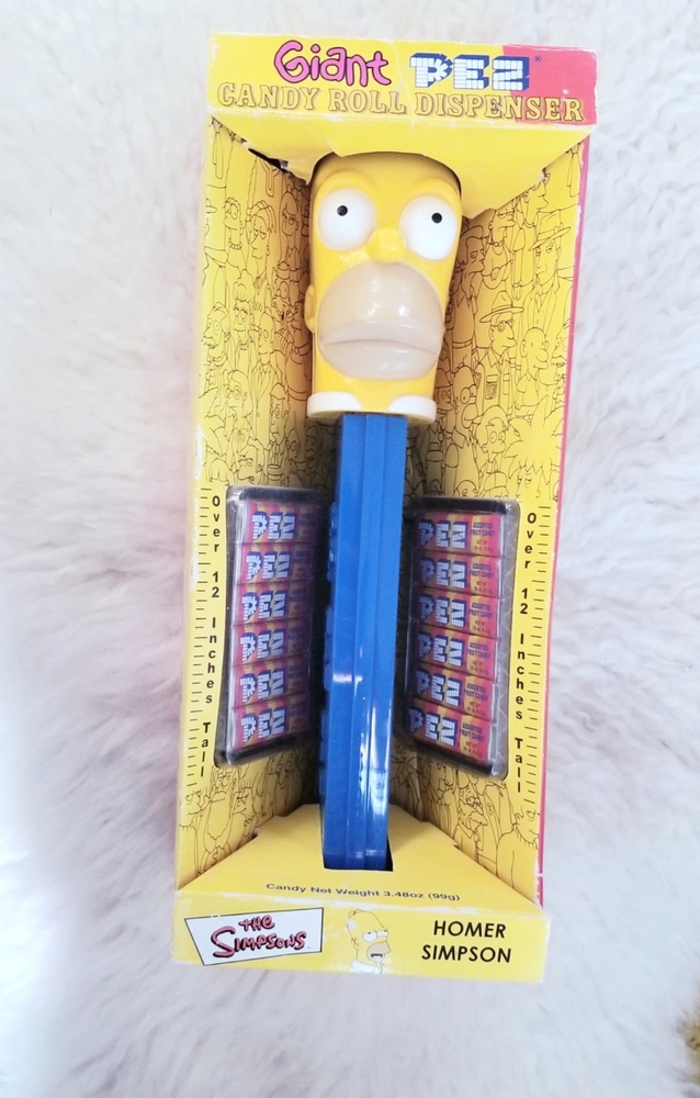 The Simpsons Giant Pez Candy Roll Dispenser